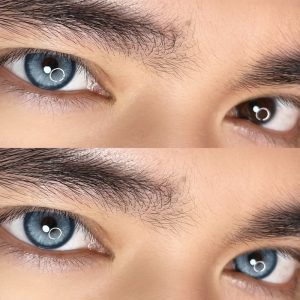 Eyemi Aloe Blue Colored Contact Lenses