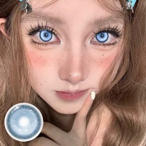 Coloredeye Cyber Blue Prescription Cosplay Colored Contact Lenses