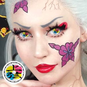 Eyemi Blind Douma Prescription Cosplay Colored Contact Lenses