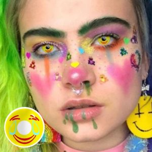 Eyemi Joker Prescription Cosplay Colored Contact Lenses