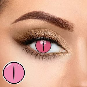 Eyemi Blind Kamado Nezuko Rose Cosplay Colored Contact Lenses