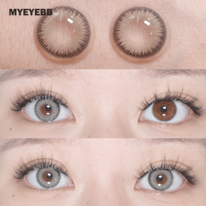 Eyemi Y2K Boho Grey Prescription Colored Contact Lenses