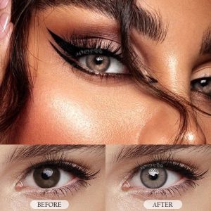 Eyemi Deepwater Zone Brown Prescription Colored Contact Lenses