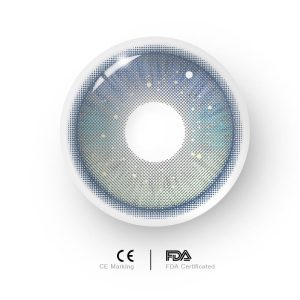 Eyemi Glint Blue Prescription Colored Contact Lenses