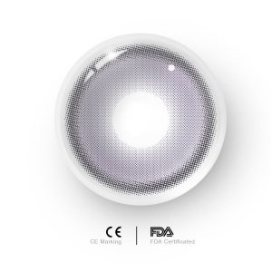 Eyemi Dolce Vita Violet Prescription Colored Contact Lenses