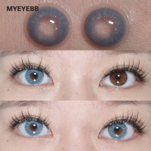 Eyemi Eros Blue Prescription Colored Contact Lenses