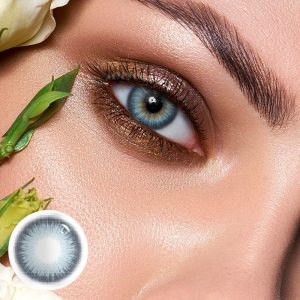 Eyemi Y2K Boho Blue Prescription Colored Contact Lenses