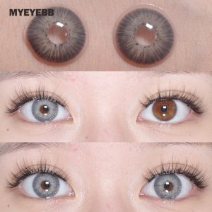 Coloredeye New York III Grey Prescription Colored Contact Lenses