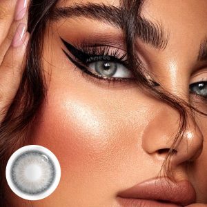 Eyemi Deepwater Zone Grey Prescription Colored Contact Lenses