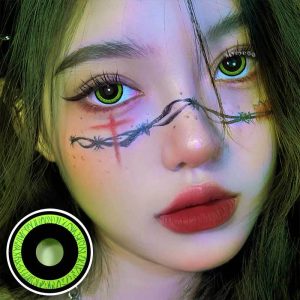 Coloredeye Nebulos Green Cosplay Colored Contact Lenses