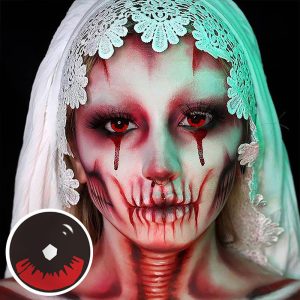 Eyemi Blind Kamado Tanjirou Prescription Cosplay Colored Contact Lenses