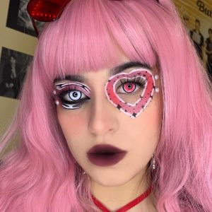 Coloredeye White Manson Prescription Cosplay Colored Contact Lenses