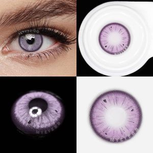 Coloredeye Fruit Violet Colored Contact Lenses