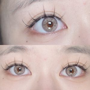 Coloredeye Unspoken Mirage Brown Prescription Colored Contact Lenses