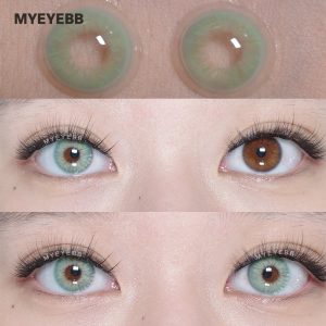 Eyemi Sin Green Prescription Men Colored Contact Lenses