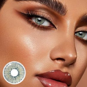 Eyemi Van Gogh Green Prescription Colored Contact Lenses