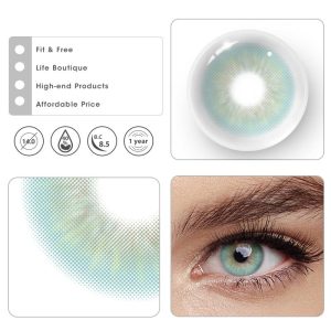 Eyemi Sin Green Prescription Colored Contact Lenses