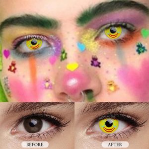Eyemi Joker Prescription Cosplay Colored Contact Lenses