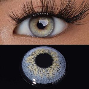 Eyemi Russian Girl Grey Prescription Colored Contact Lenses