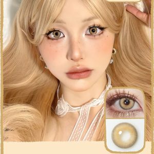 Eyemi Wild DNA Brown Colored Contact Lenses
