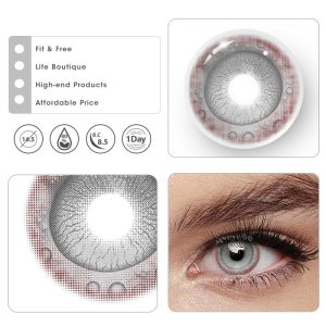 Eyemi Mythic Eye Grey Cosplay Colored Contact Lenses丨1 Day