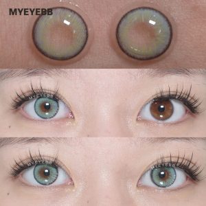 Eyemi Nowhere S27 Blue Prescription Colored Contact Lenses
