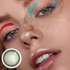 Eyemi Norko Green Prescription Colored Contact Lenses