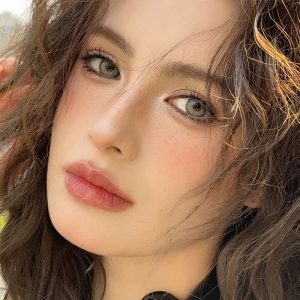 Eyemi Iced American Blue Grey Prescription Colored Contact Lenses