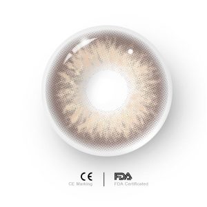 Coloredeye Rime Brown Prescription Men Colored Contact Lenses