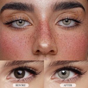 Coloredeye Unspoken Mirage Brown Prescription Colored Contact Lenses