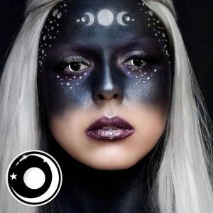 Coloredeye Moon Star White Cosplay Colored Contact Lenses