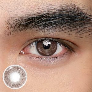Eyemi Queen Brown Prescription Men Colored Contact Lenses