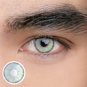 Eyemi Urban Blue Prescription Men Colored Contact Lenses