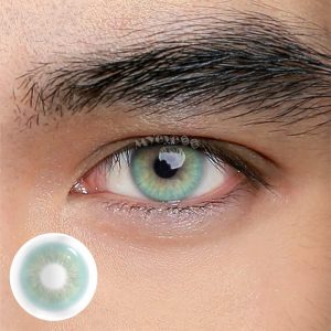 Eyemi Sin Green Prescription Men Colored Contact Lenses
