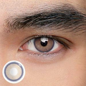 Eyemi Neala Brown Prescription Men Colored Contact Lenses