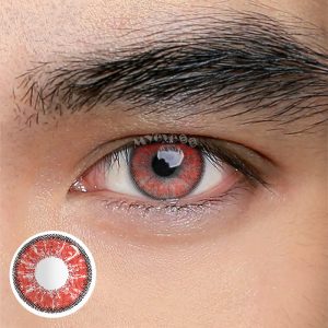 Eyemi Magic Hour II Vika Ruby Prescription Men Colored Contact Lenses