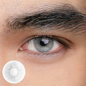 Eyemi Ocean Grey Prescription Men Colored Contact Lenses