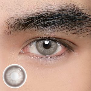 Eyemi Unspoken Mirage Brown Prescription Men Colored Contact Lenses