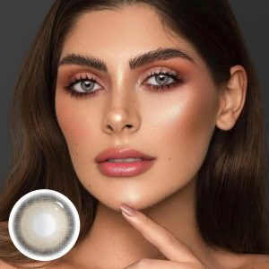 Eyemi Aoki Grey Colored Contact Lenses