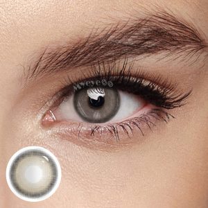 Eyemi Aoki Grey Colored Contact Lenses