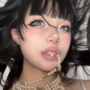 Eyemi Neo Glamour Blue Green Prescription Colored Contact Lenses