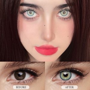 Eyemi Twilight Green Colored Contact Lenses