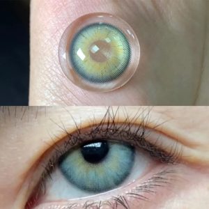 Eyemi Twilight Green Colored Contact Lenses