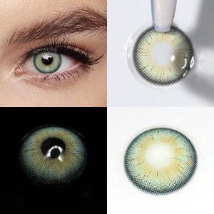 Eyemi Twilight Green Colored Contact Lenses