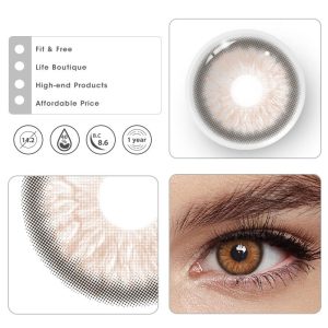 Eyemi Nordic DNA Brown Colored Contact Lenses