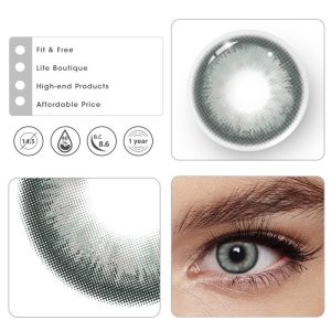 Eyemi Maldives Grey Colored Contact Lenses