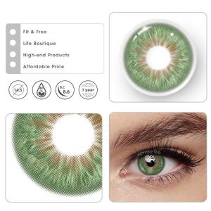 Eyemi Crush Green Prescription Colored Contact Lenses