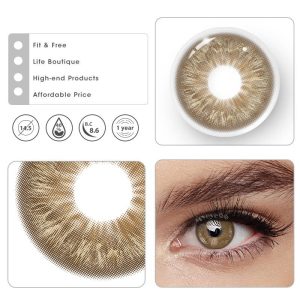 Eyemi Crush Brown Colored Contact Lenses