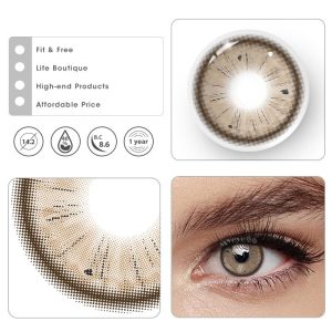 Coloredeye Fruit Brown Colored Contact Lenses