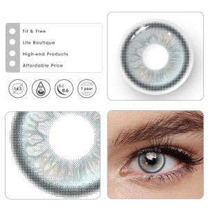 Eyemi Viva Blue Prescription Colored Contact Lenses